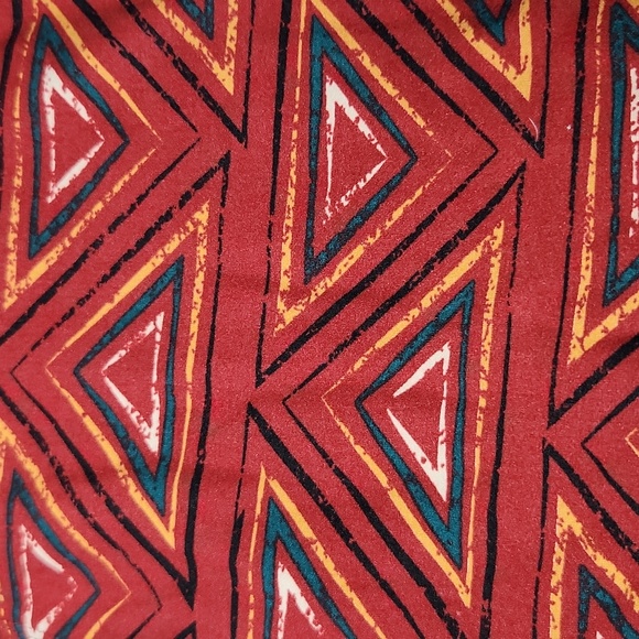 LULAROE LLR OS Patterned Buttery Soft Legging One Size - Picture 1 of 2